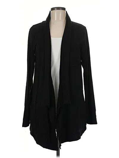 Pre-owned Bobi Cardigan Sweater In Black