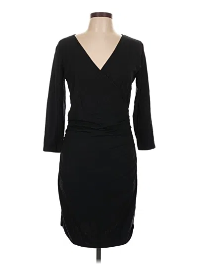 Pre-owned Bobi Casual Dress In Black