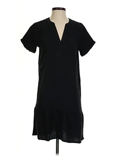 Pre-owned Bobi Casual Dress In Black