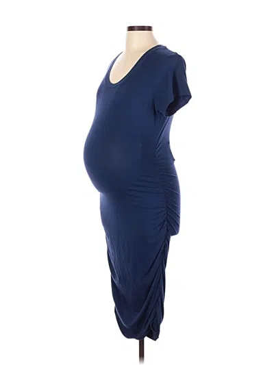 Pre-owned Bobi Casual Dress In Blue