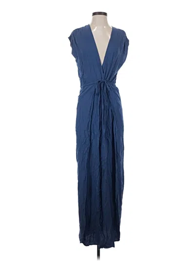 Pre-owned Bobi Casual Dress In Blue