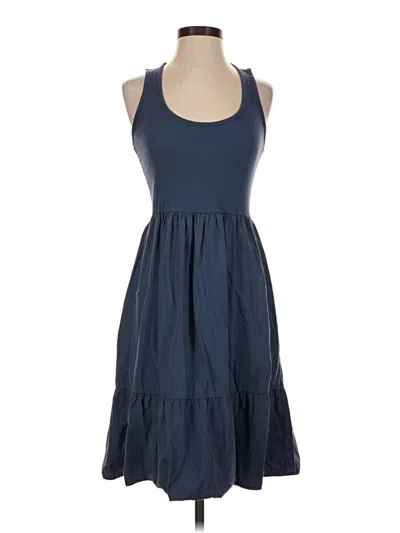 Pre-owned Bobi Casual Dress In Blue