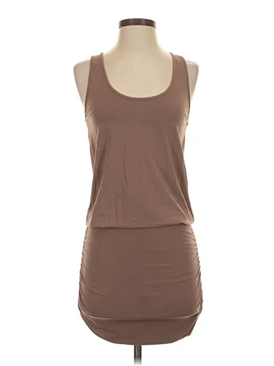 Pre-owned Bobi Casual Dress In Brown