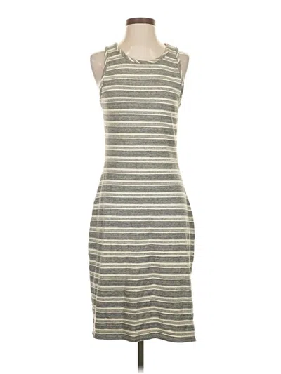 Pre-owned Bobi Casual Dress In Gray