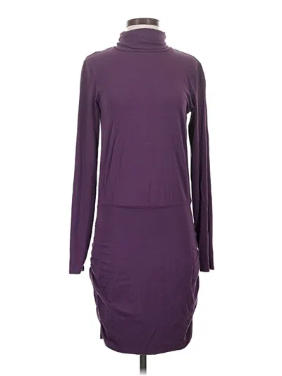 Pre-owned Bobi Casual Dress In Purple