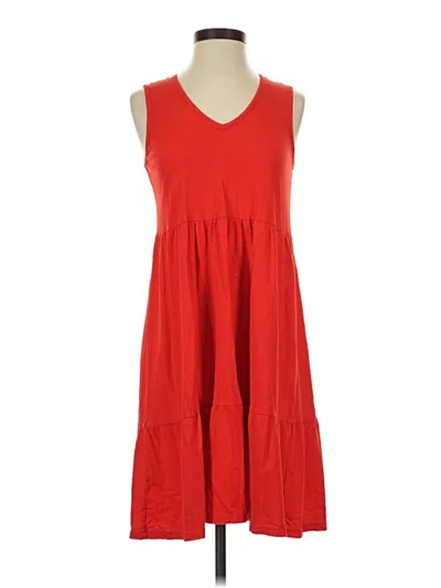Pre-owned Bobi Casual Dress In Red