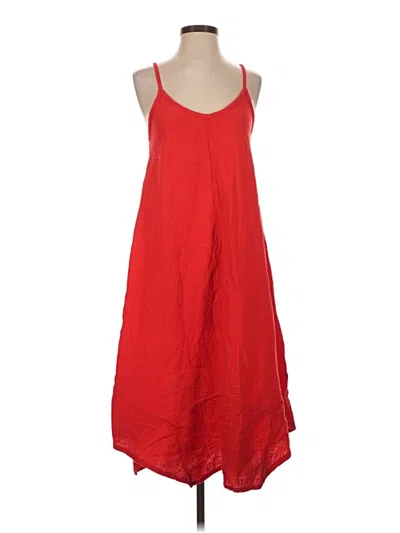 Pre-owned Bobi Casual Dress In Red