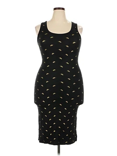 Pre-owned Bobi Cocktail Dress In Black