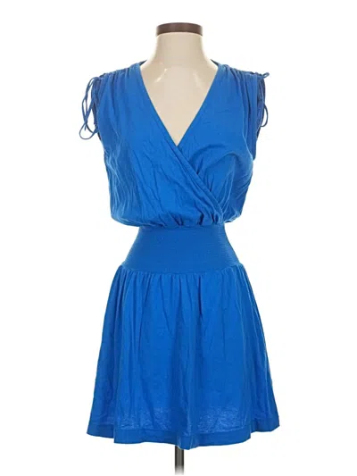 Pre-owned Bobi Cocktail Dress In Blue
