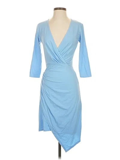 Pre-owned Bobi Cocktail Dress In Blue