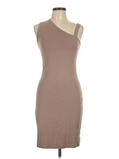 Pre-owned Bobi Cocktail Dress In Brown