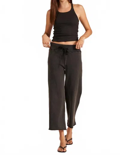 Bobi Comfort Waist Joggers In Faded Black
