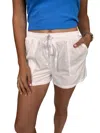 Bobi Drawstring Short In White In White