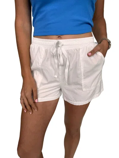 Bobi Drawstring Short In White