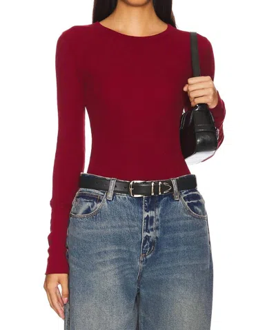 Bobi Fitted New Crewneck In Desire In Multi