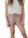 Bobi Gauze Pocket Short In Java In Neutral