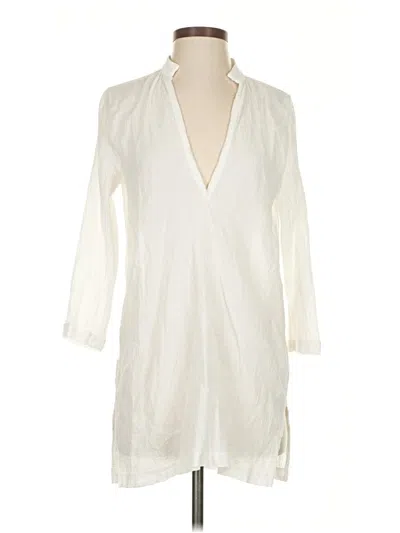 Pre-owned Bobi Kimono In White