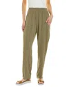 Bobi Linen-blend Jogger In Green