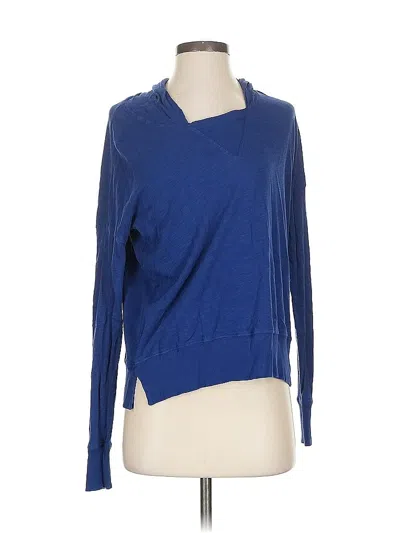 Pre-owned Bobi Long Sleeve T-shirt In Blue