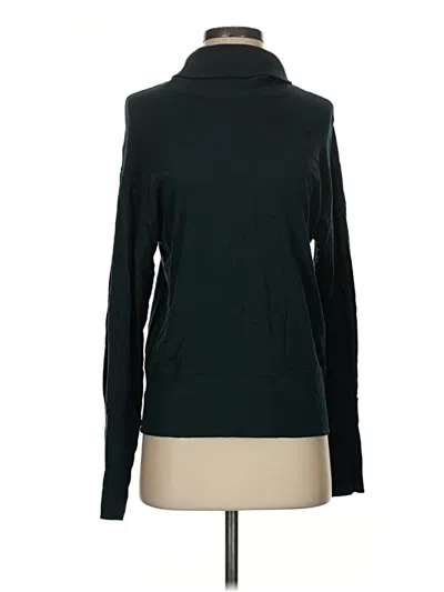 Pre-owned Bobi Long Sleeve Top Green Turtleneck Tops