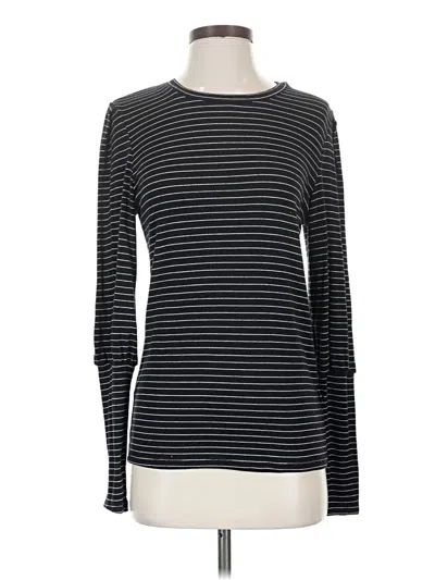 Pre-owned Bobi Long Sleeve T-shirt In Black