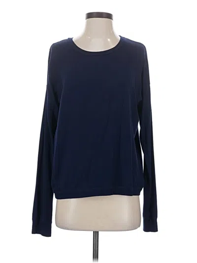 Pre-owned Bobi Long Sleeve T-shirt In Blue