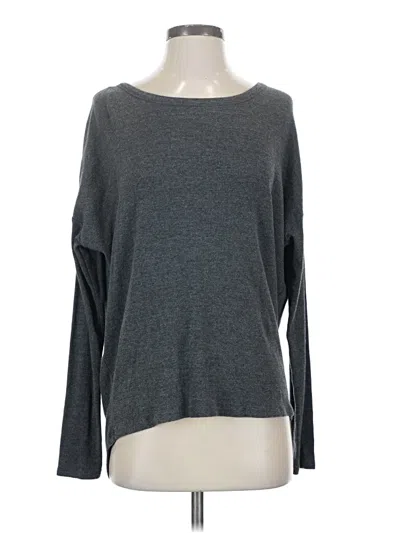 Pre-owned Bobi Long Sleeve T-shirt In Gray