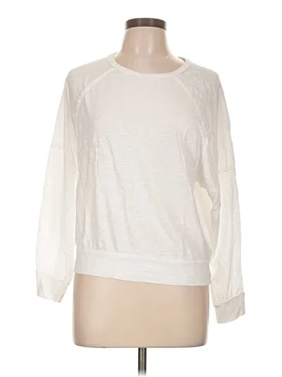Pre-owned Bobi Long Sleeve T-shirt In Ivory