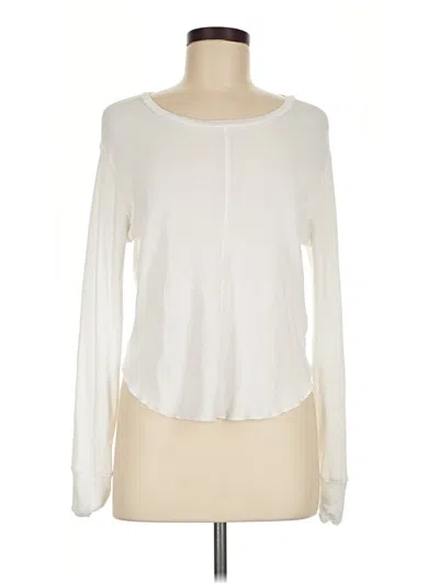Pre-owned Bobi Long Sleeve T-shirt In Ivory