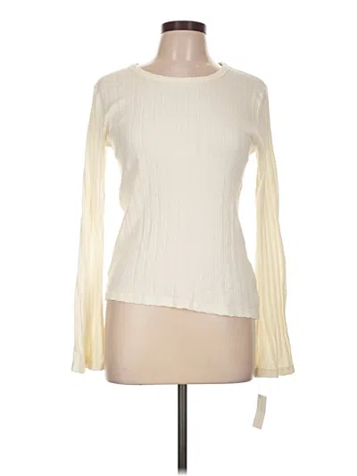 Bobi Long Sleeve T-shirt In Neutral
