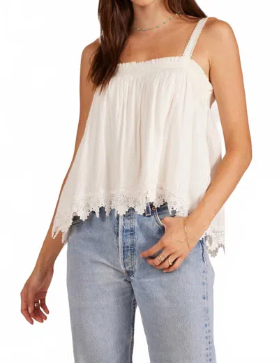 Bobi Malaga Tank Top In White