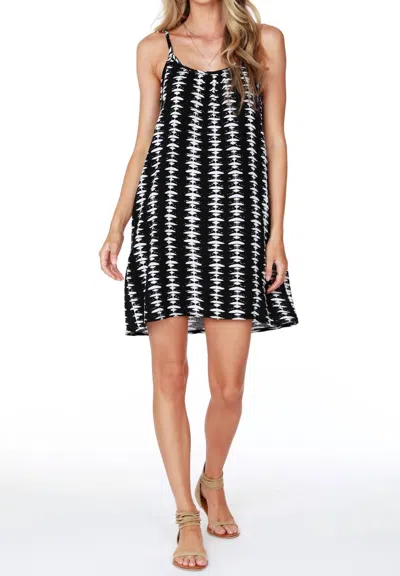 Bobi Printed Cami Dress In Zen In Animal Print