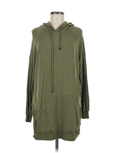 Pre-owned Bobi Pullover Hoodie In Green