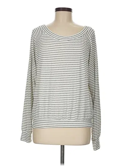 Pre-owned Bobi Pullover Sweater In Silver