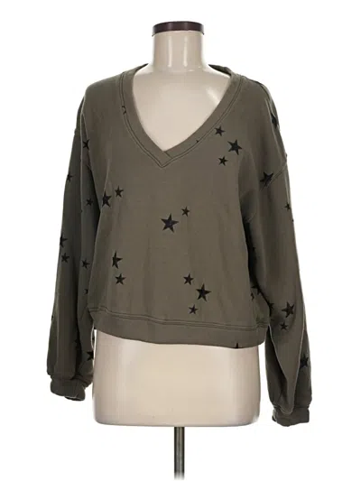 Pre-owned Bobi Pullover Sweater In Tan