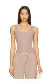 Bobi Rib Tank In Mushroom
