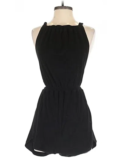 Pre-owned Bobi Romper In Black