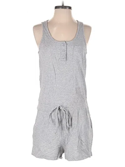 Pre-owned Bobi Romper In Gray