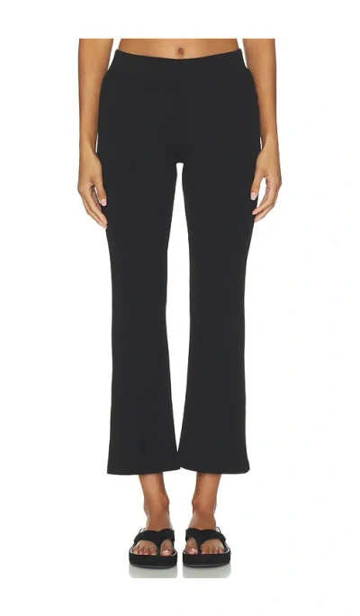 Bobi Seamed Cropped Flare. - In Multi