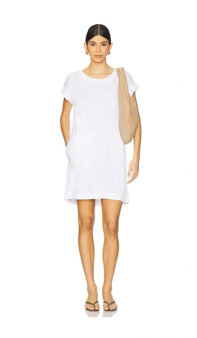 Bobi Shirt Dress In 白色