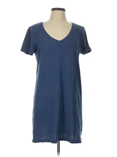 Pre-owned Bobi Short Sleeve T-shirt In Blue