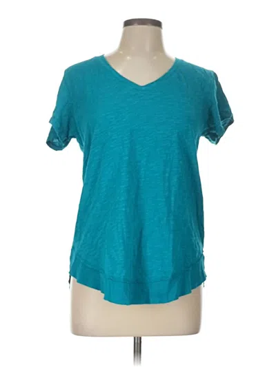 Pre-owned Bobi Short Sleeve T-shirt In Blue