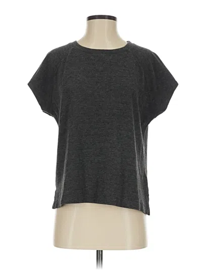 Pre-owned Bobi Short Sleeve T-shirt In Gray