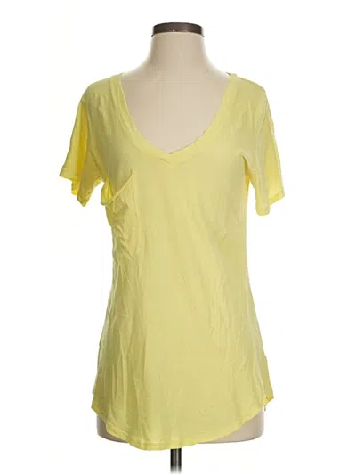 Pre-owned Bobi Short Sleeve T-shirt In Yellow
