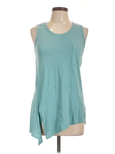 Pre-owned Bobi Sleeveless T-shirt In Teal