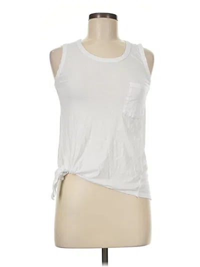 Pre-owned Bobi Sleeveless T-shirt In White