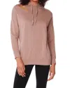 Bobi Split Seam Hoodie In Java In Multi