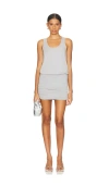 Bobi Tank Dress In Ç�°è‰²