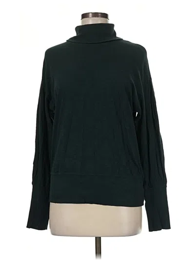 Pre-owned Bobi Turtleneck Sweater In Green