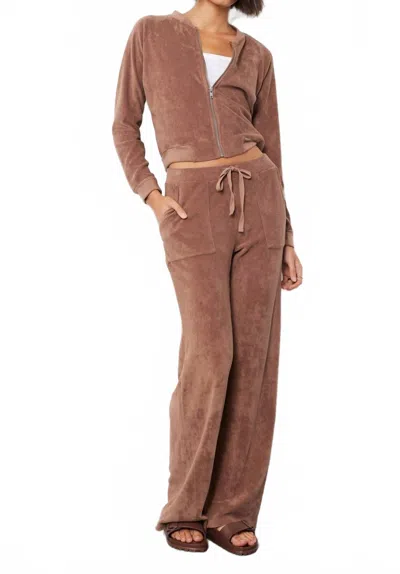 Bobi Wide Leg Pant In Roast In Multi